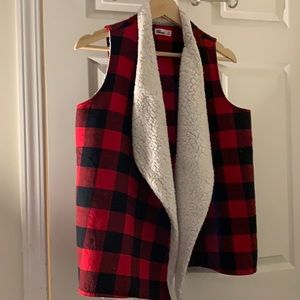 Plaid Vest